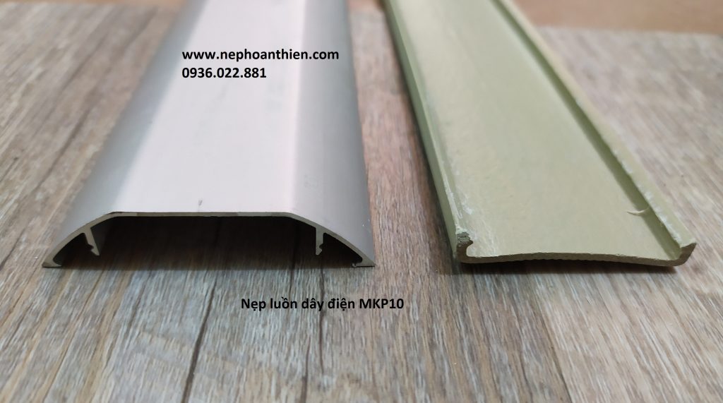 nẹp dây điện nhôm mkp10