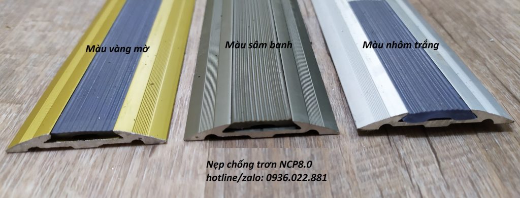 Nẹp chống trơn NCP8.0 các màu