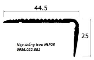 Nẹp chống trơn NLP25