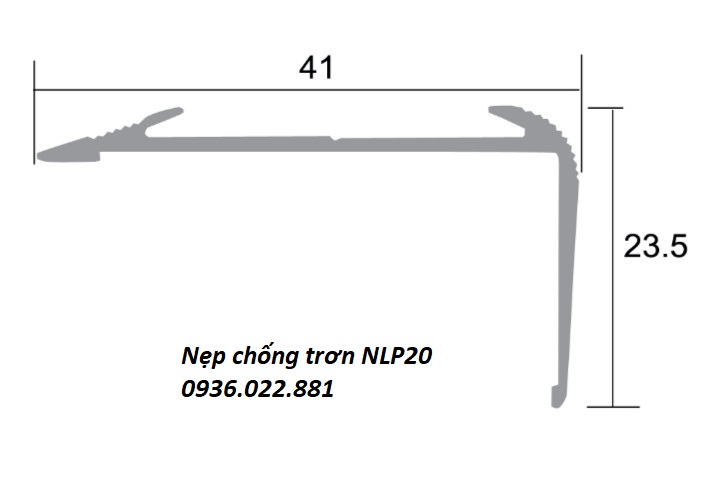 Nẹp chống trơn NLP20